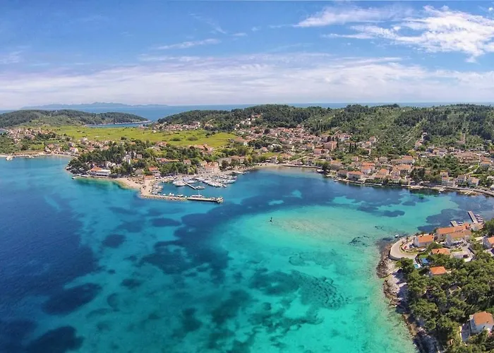 House With A Parking Space Lumbarda, Korcula - 15165 펜션 *